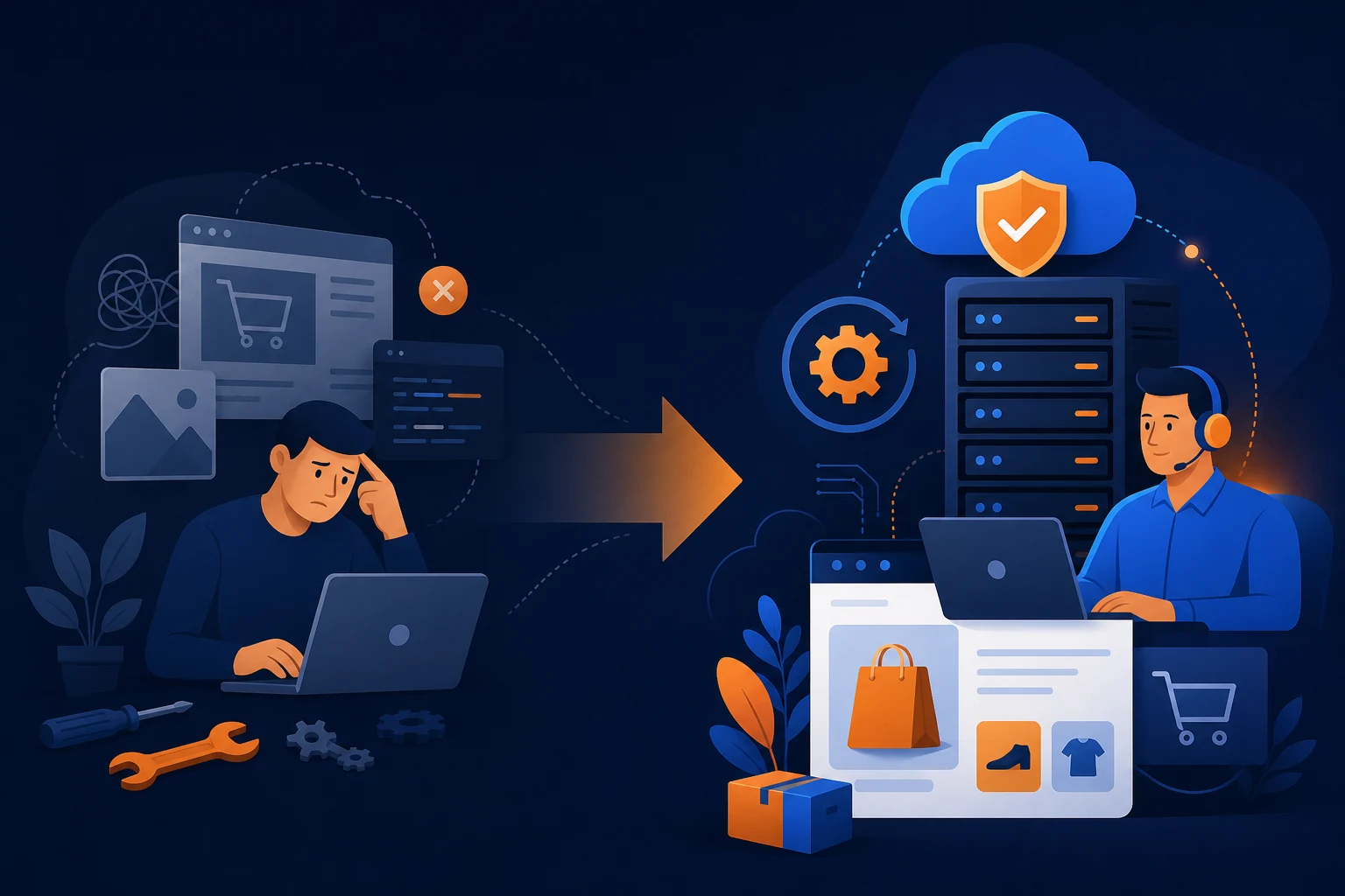 Website Maintenance Services for Growing E-Commerce Stores